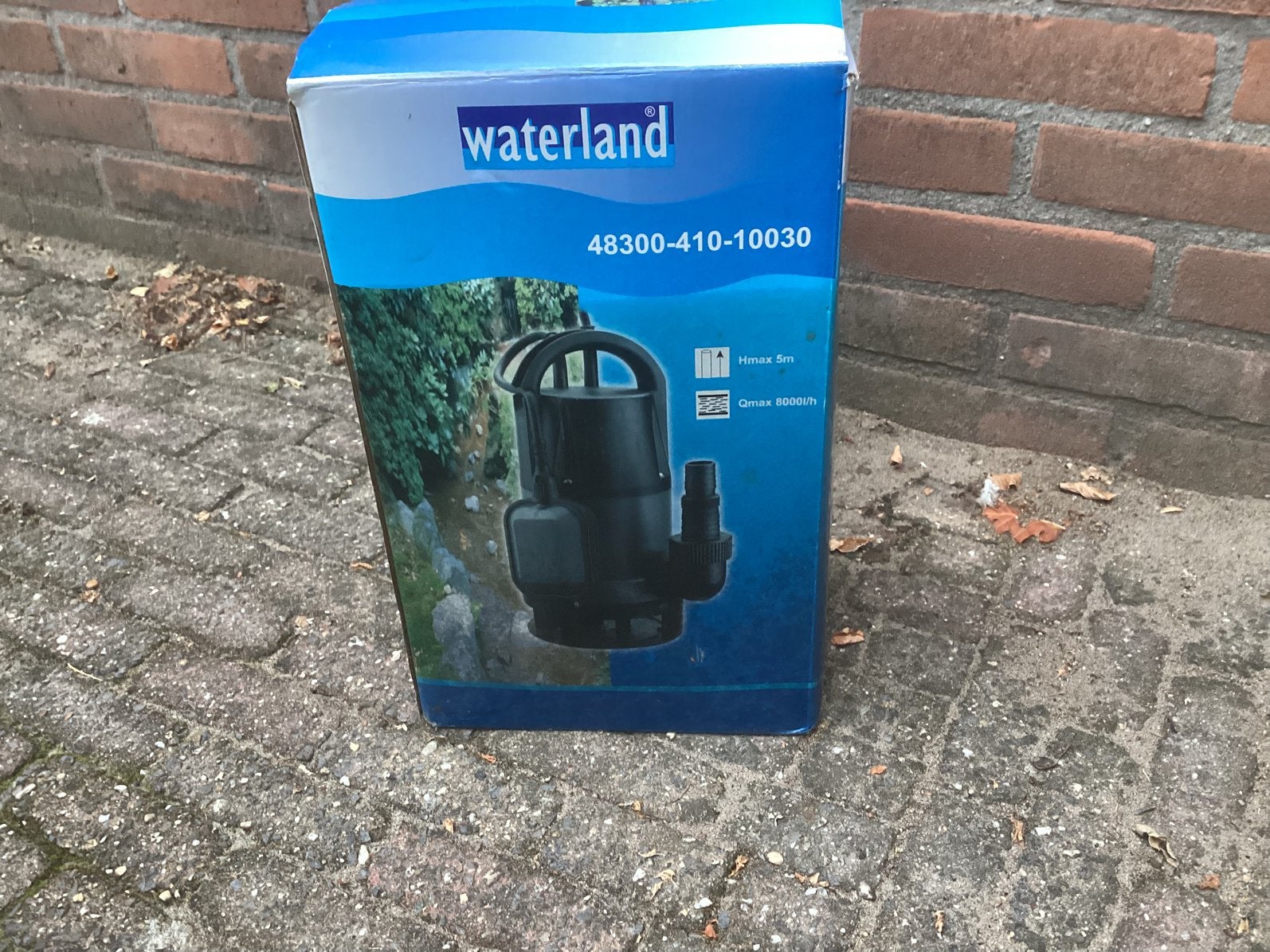 Te koop z g a n dompelpomp van waterland, Ophalen, Zo goed als nieuw, Dompelpomp