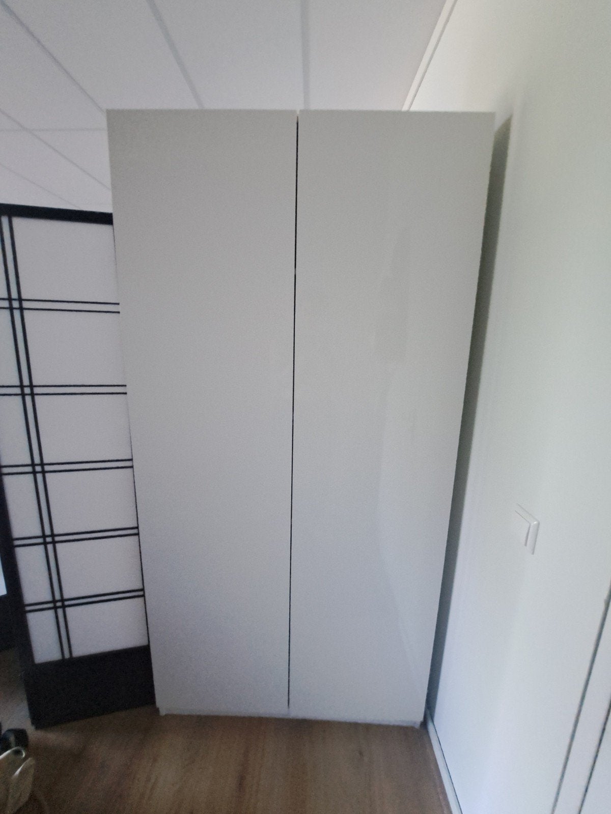 IKEA PAX Kast Wit - 99x121x37 cm, Huis en Inrichting, Kasten | Kledingkasten, 100 tot 150 cm, 25 tot 50 cm, Gebruikt, Met deur(en)