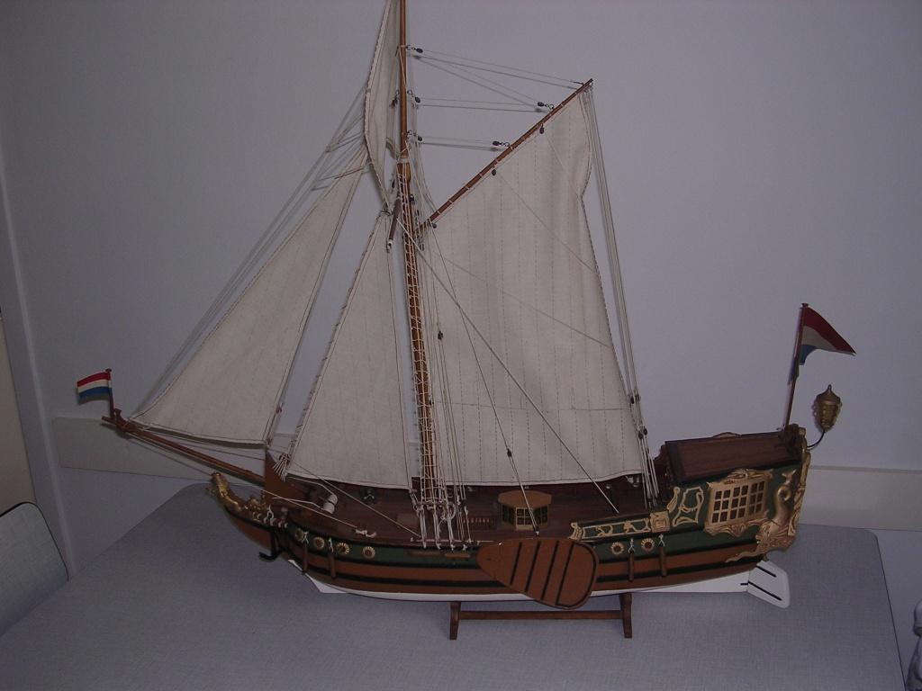 houten model boot "Statenjacht", Hobby en Vrije tijd, Modelbouw | Boten en Schepen, Ophalen, Gebruikt