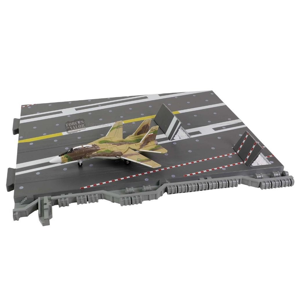 F-14A Tomcat 3-6079 Persian Cat met Sectie H vliegdekschip, Glow2B Germany GmbH Erlenbacher Str. 3 shop@glow2b.de, 1:50 of kleiner