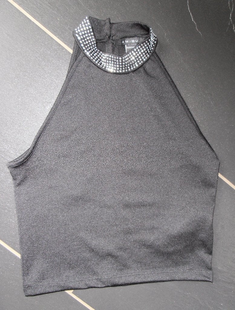 top aat XS, Kleding | Dames, Zwart, Ophalen of Verzenden, Zo goed als nieuw, Zonder mouw