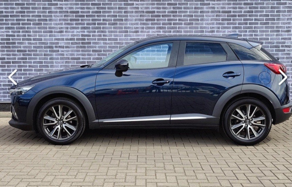 Mazda CX-3 2.0 Skyactiv-g 88KW AUT 2016 Blauw, 1998 cc, 625 kg, 4 cilinders, Blauw