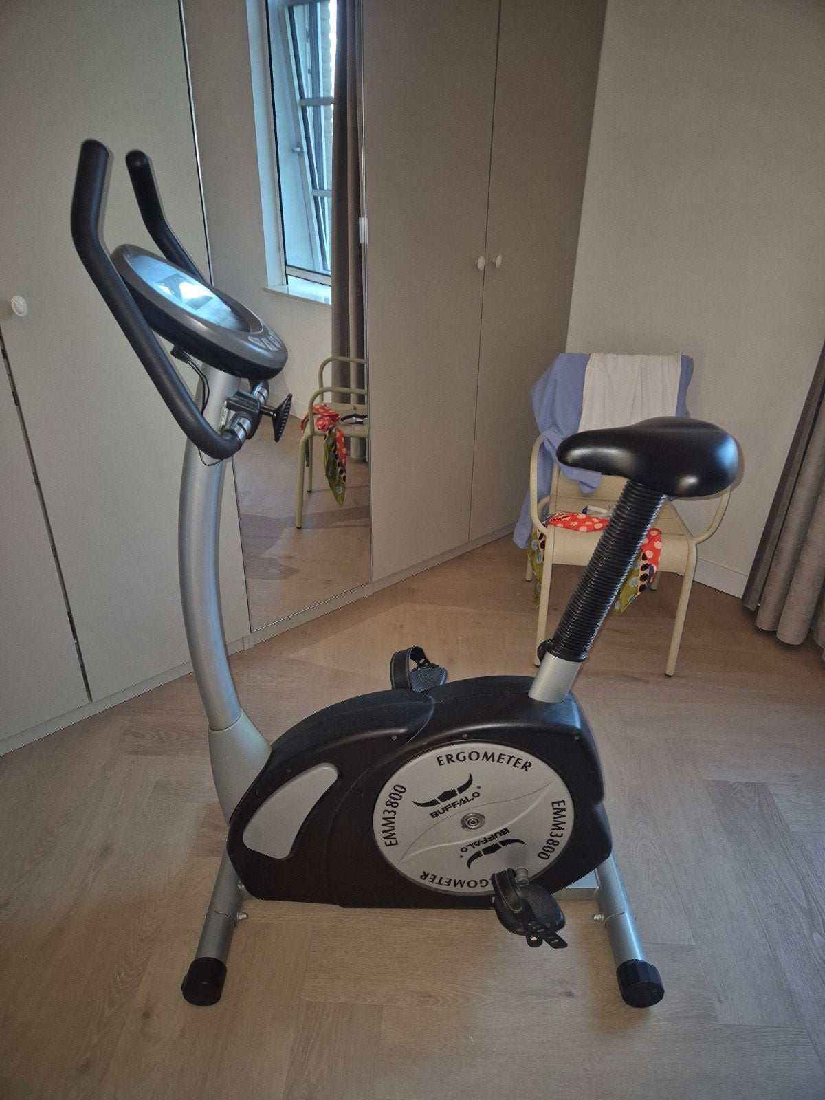 Hometrainer Buffalo Ergometer EMH3800 - Werkt goed, Gebruikt, Ophalen of Verzenden, Metaal, Benen