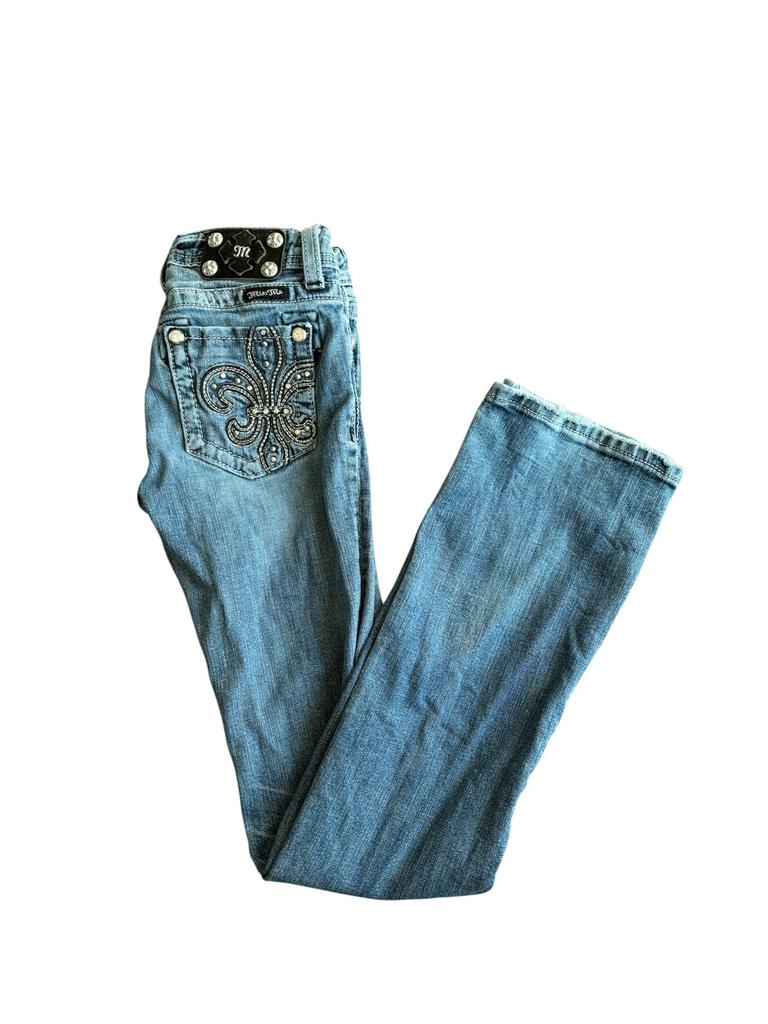 Vintage Miss me low waist bootcut jeans, Kleding | Dames, Spijkerbroeken en Jeans, Ophalen of Verzenden, Gedragen, Blauw, W27 (confectie 34) of kleiner