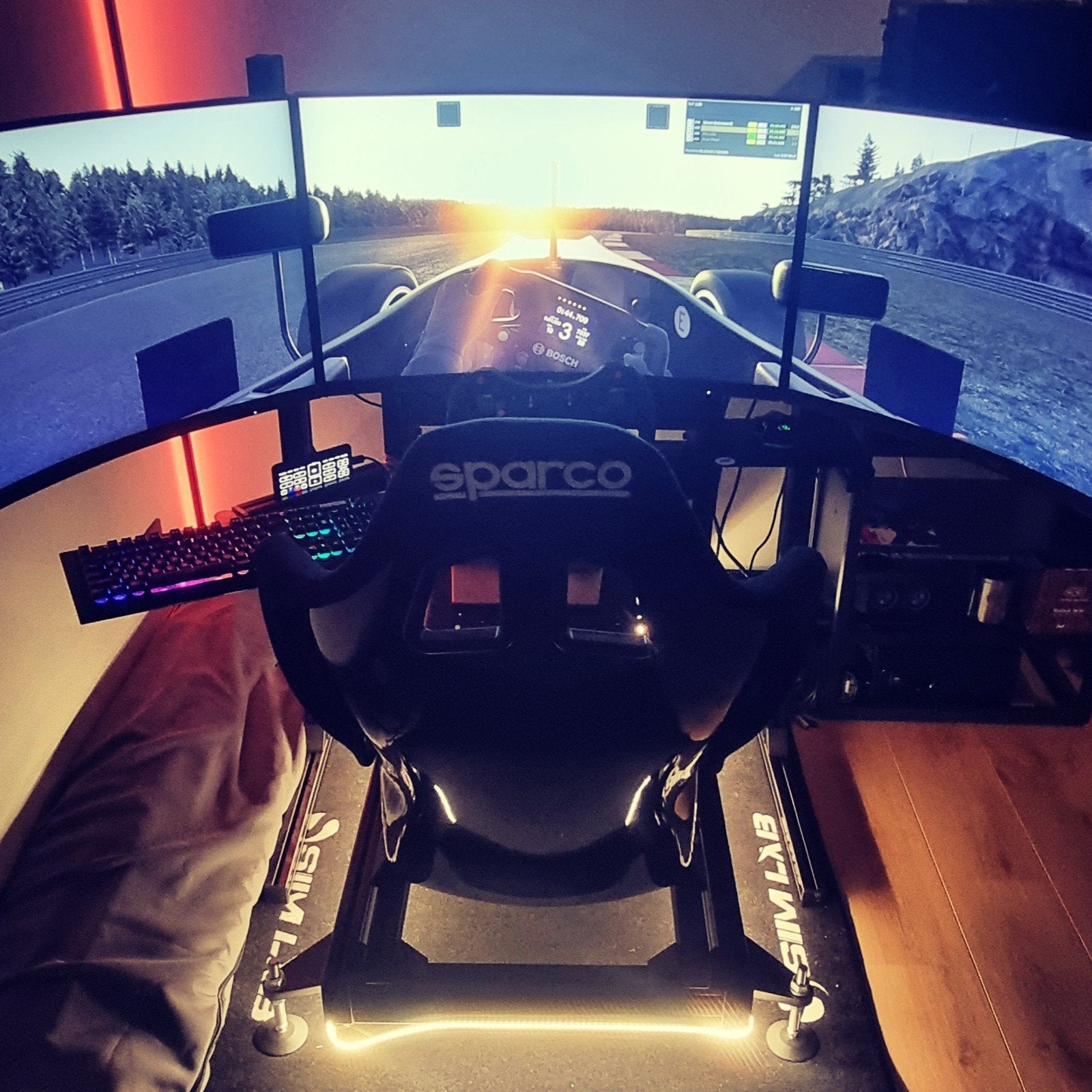 Complete Professionele Sim Racing Set inclusief computer!, Ophalen, Online, 1 speler, Racen en Vliegen