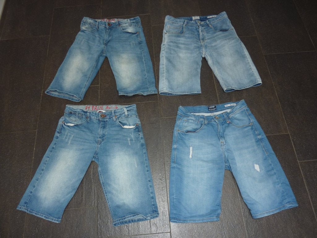 4 Korte jongens spijkerbroeken, mt 176. Petrol & Vingino., Broek, Gebruikt, Jongen of Meisje, Ophalen of Verzenden