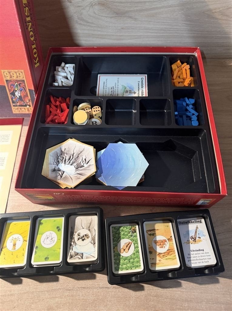 de kolonisten van catan houten editie - s6679, Verzenden, Zo goed als nieuw