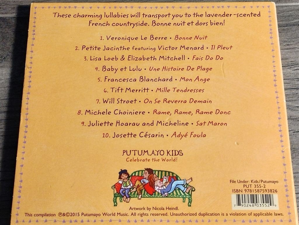 Putumayo Kids - French Dreamland [Digipack], Ophalen of Verzenden, Zo goed als nieuw