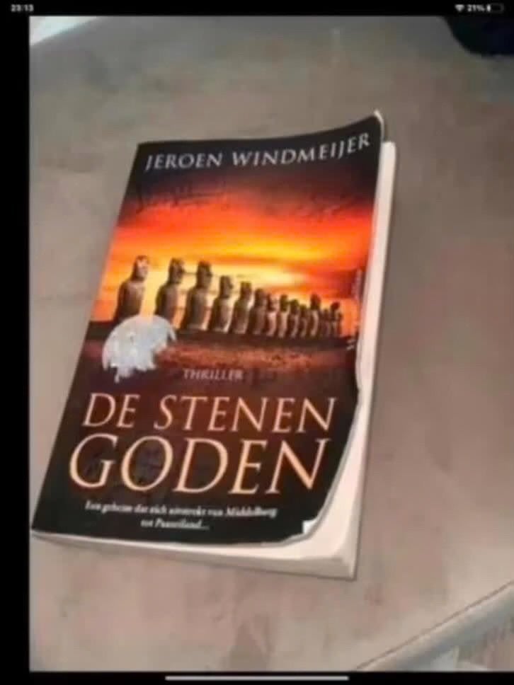 de stenen goden, Boeken, Verzenden, Zo goed als nieuw