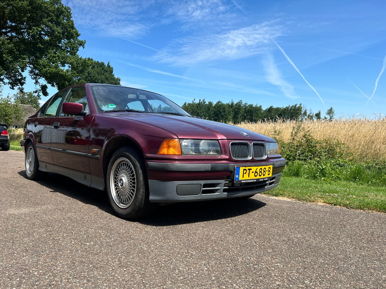 BMW e36 316 Automaat Lpg bijtelling laag slechts 114000 km, Auto's, BMW, Automaat, 1596 cc, Beige, 4 cilinders