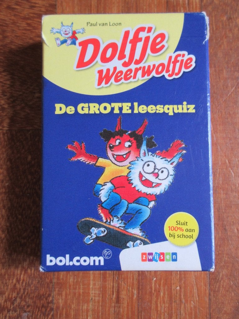 Dolfje Weerwolfje De grote leesquiz, Kinderen en Baby's, Ophalen of Verzenden, Gebruikt, Taal en Lezen
