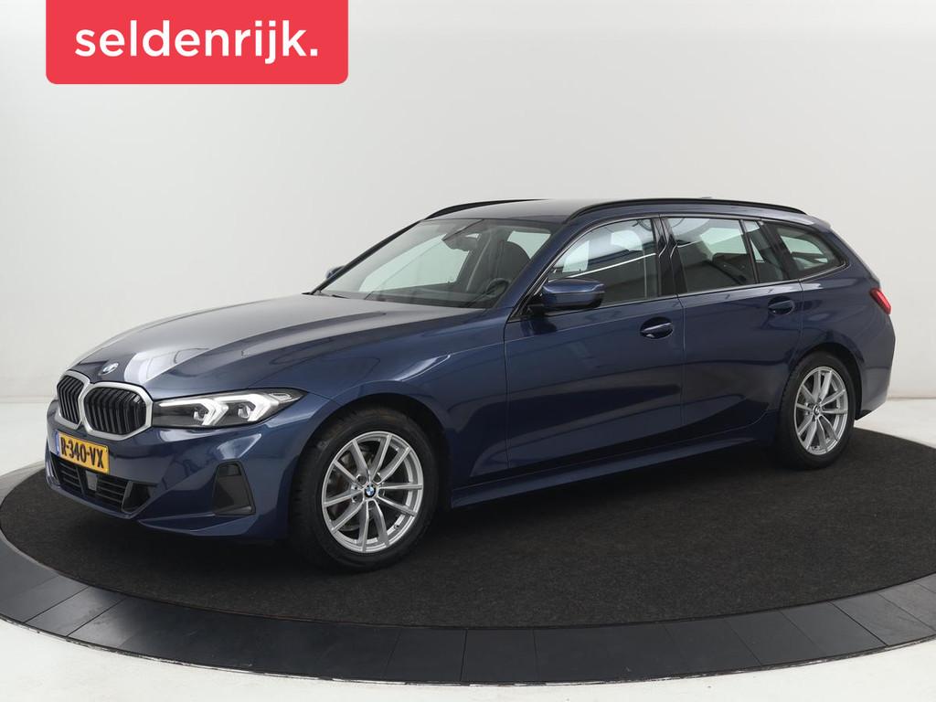 BMW 3-serie 318i | Leder | Adaptive cruise | Stoelverwarming, Auto's, BMW, Automaat, 1998 cc, Gebruikt, Blauw