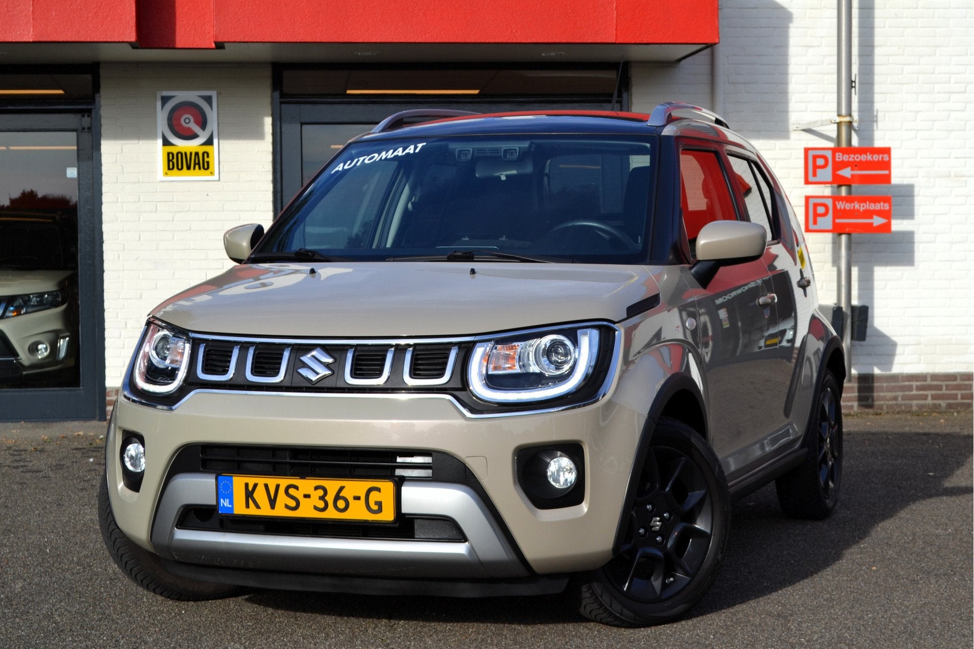 Suzuki Ignis 1.2 Smart Hybrid Select (bj 2021, automaat), Auto's, Dealer onderhouden, Stof, Gebruikt, 4 cilinders