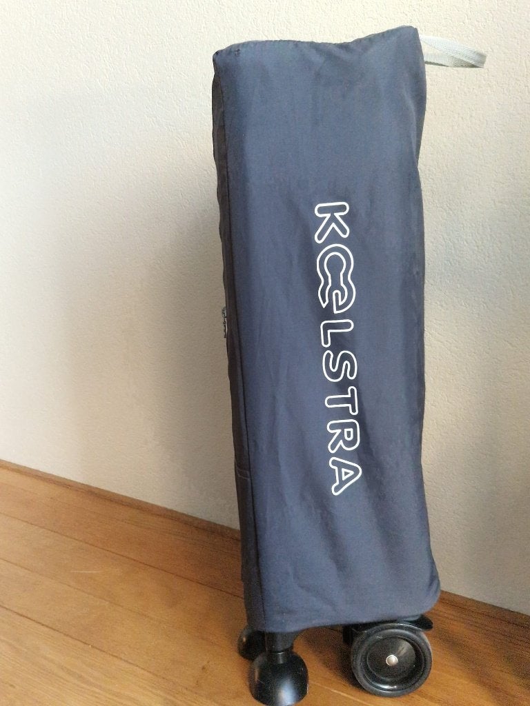 Reiswieg Koelstra  Blauw, Ophalen, Zo goed als nieuw, Reisbedje