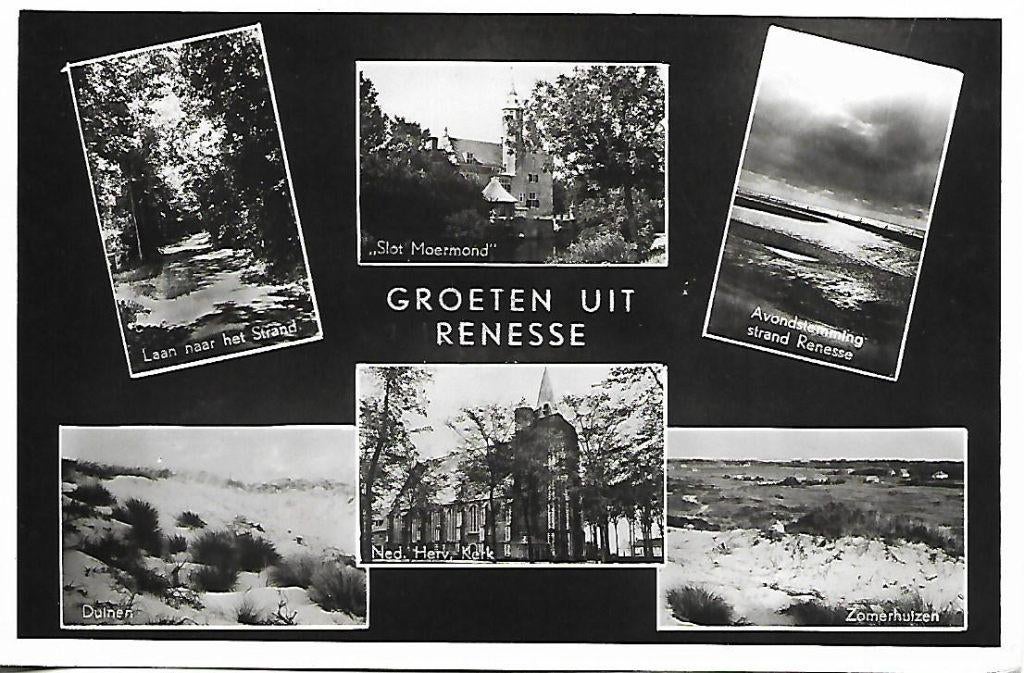 Renesse- -6-luik., Verzenden, 1940 tot 1960, Gelopen, Zeeland
