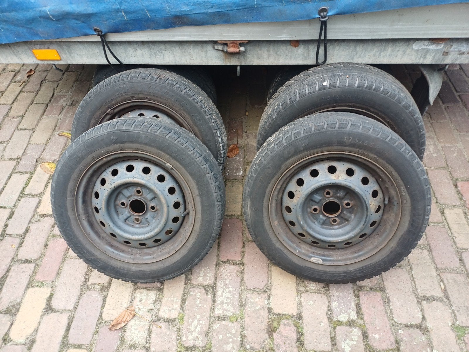 te koop winterbanden kia picanto, Ophalen, Gebruikt