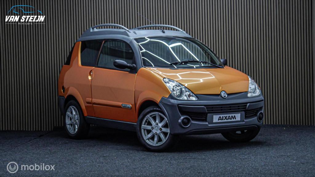 Aixam Brommobiel Crossline oranje XXL | 16dkm, Diversen, Brommobielen en Scootmobielen, Gebruikt, Overige merken