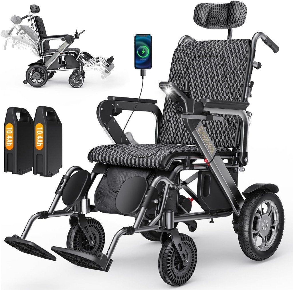 Easwe G10 elektrische rolstoel scootmobiel opvouwbaar NIEUW, Ophalen, Inklapbaar, Nieuw, Elektrische rolstoel