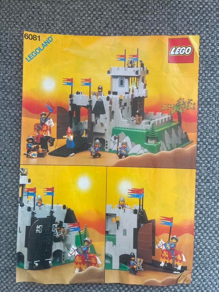 LEGO Legoland Kasteel 6081 - Vintage Ridder Kasteel, Gebruikt, Lego, Ophalen of Verzenden, Castle