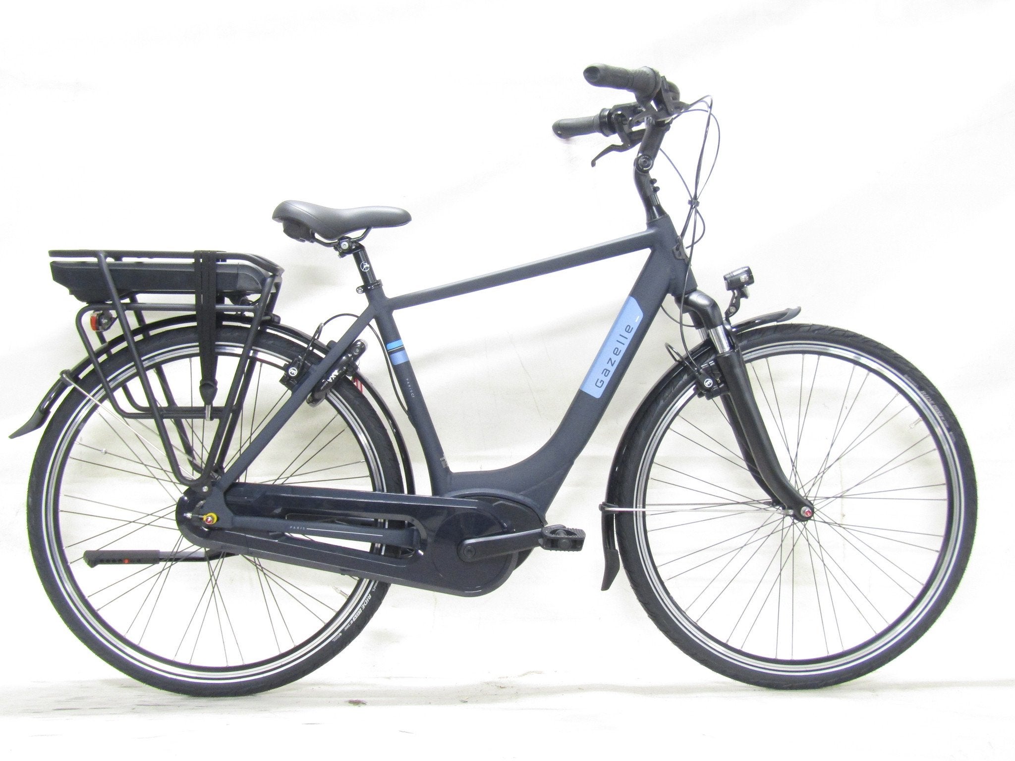 Gazelle Paris c7 blauw heren 53cm 28inch, 51 tot 55 cm, Nieuw, Gazelle