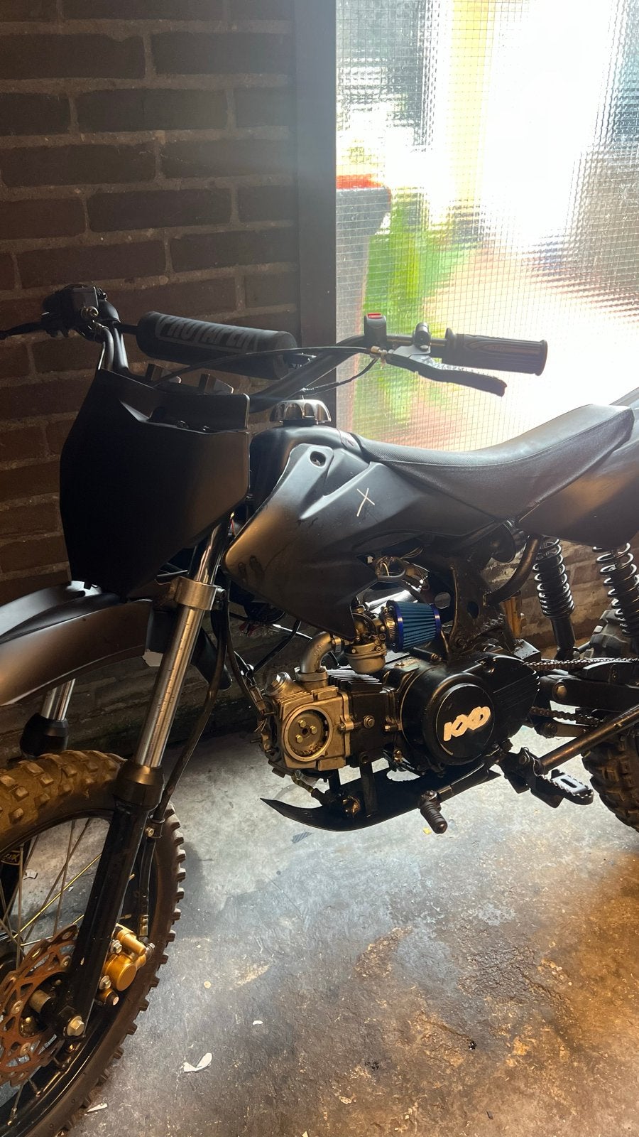 Opknapper Pitbike 125cc - Ideaal voor de handige sleutelaar, Ophalen, Gebruikt, Schijfrem, Pitbike