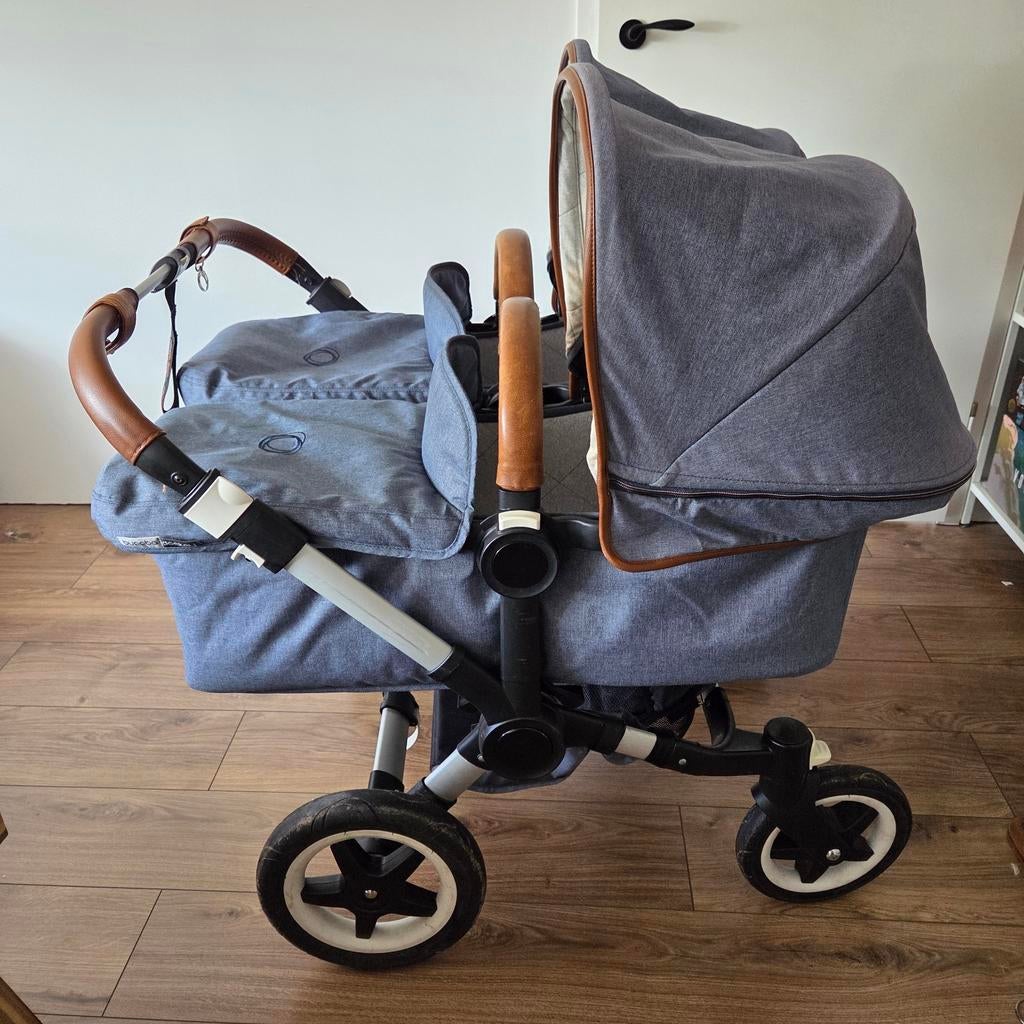 Bugaboo Donkey Twin kinderwagen, Ophalen, Gebruikt, Combiwagen, Duowagen