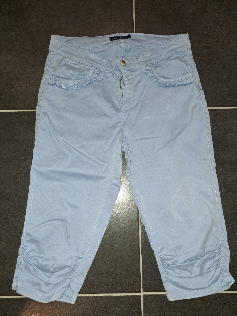 Liu Jo, River Woods, Terre Bleue, 3 x zomerbroek, S, Maat 38/40 (M), Beige, Ophalen of Verzenden, Zo goed als nieuw