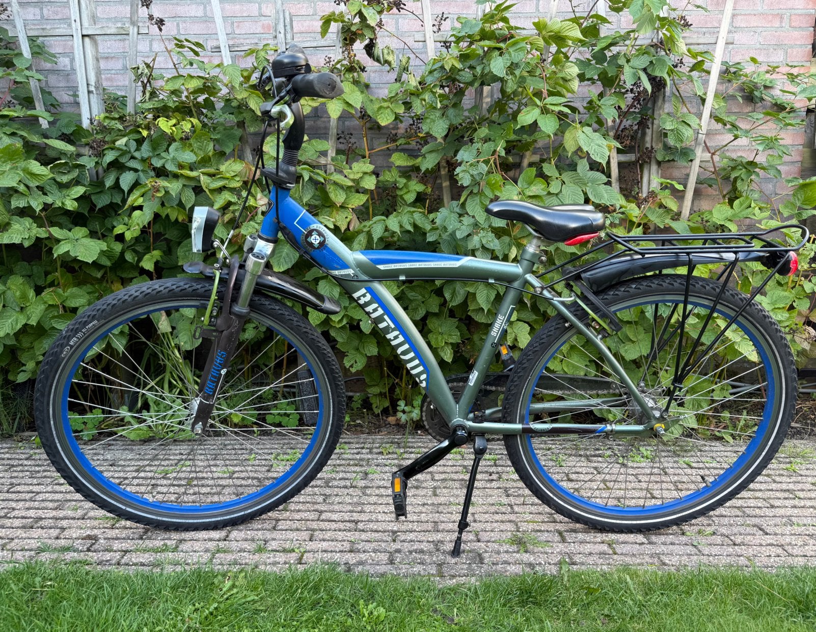 Batavus Snake 26 inch met 3 versnellingen, Fietsen en Brommers, Terugtraprem, Zo goed als nieuw, Handrem, Ophalen
