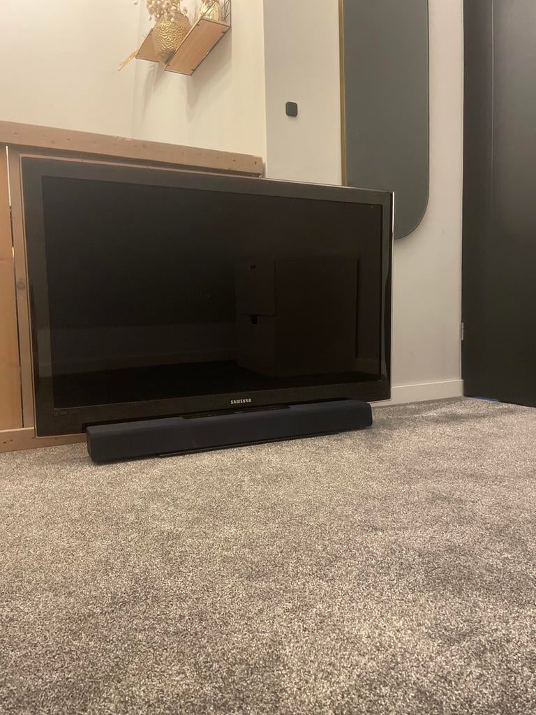 Samsung televisie, Ophalen of Verzenden, Gebruikt, 100 cm of meer, Samsung