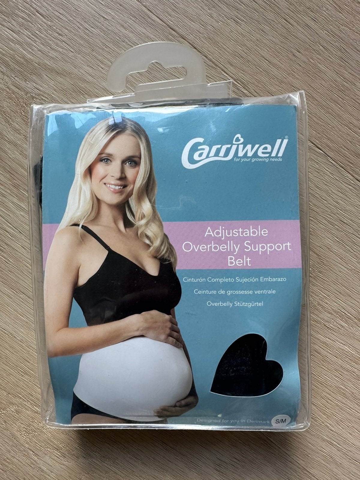 Carriwell zwangerschapsbuikband maat S/M, Ophalen of Verzenden, Zo goed als nieuw, Maat 36 (S), Zwart