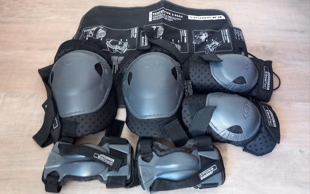 Salomon Inline Skates Beschermers 3-pack Maat M    Z.G.A.N., Ophalen