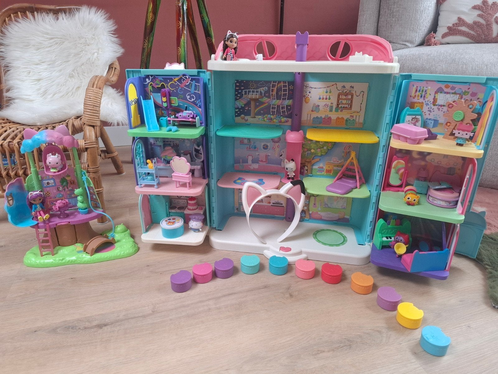 Gabby's Poppenhuis en Boomhut Speelset, Kinderen en Baby's, Speelgoed | Poppenhuizen, Ophalen