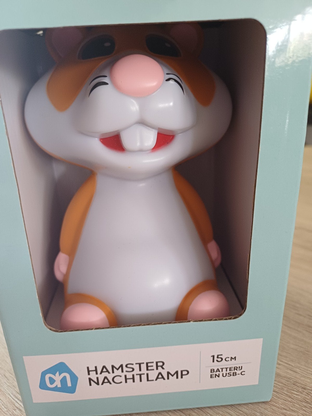 Albert Heijn hamster nachtlampje  / AH nachtlampje, Verzamelen, Albert Heijn, Ophalen of Verzenden