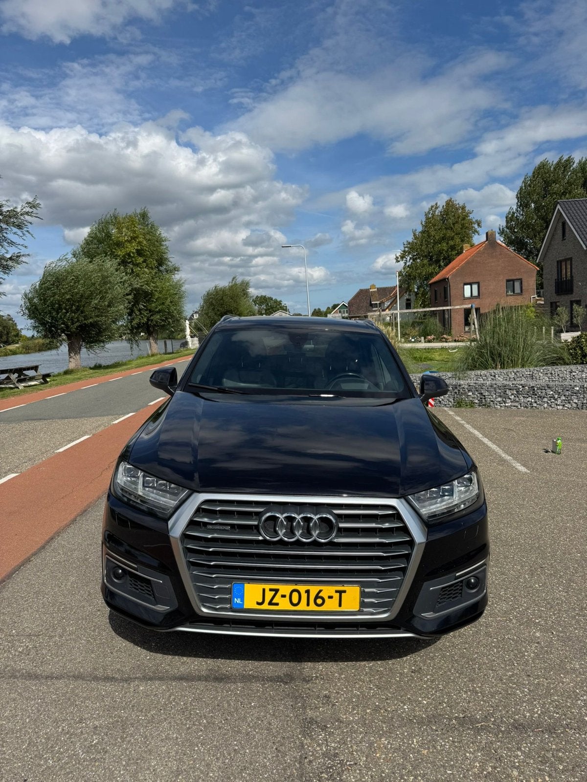 Audi Q7 e-tron 3.0 TDI quattro | Nieuwe zomerbanden, Automaat, Zwart, 258 pk, 2420 kg