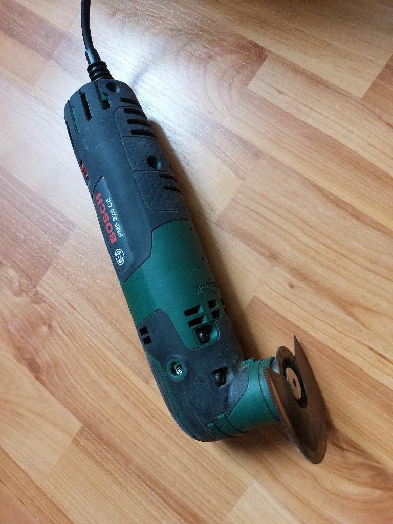 Bosch PMF 220 ce multitool in koffer, Ophalen of Verzenden, Zo goed als nieuw