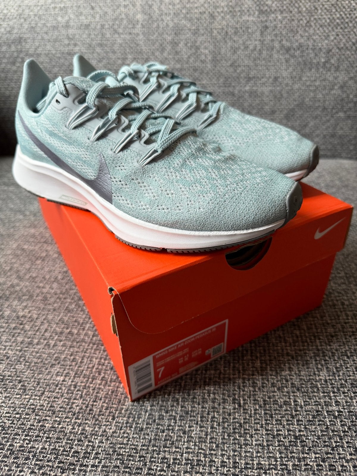 Nike Air Zoom Pegasus 36 - Nieuw in doos - Maat 38, Blauw, Sportschoenen, Nieuw, Ophalen of Verzenden