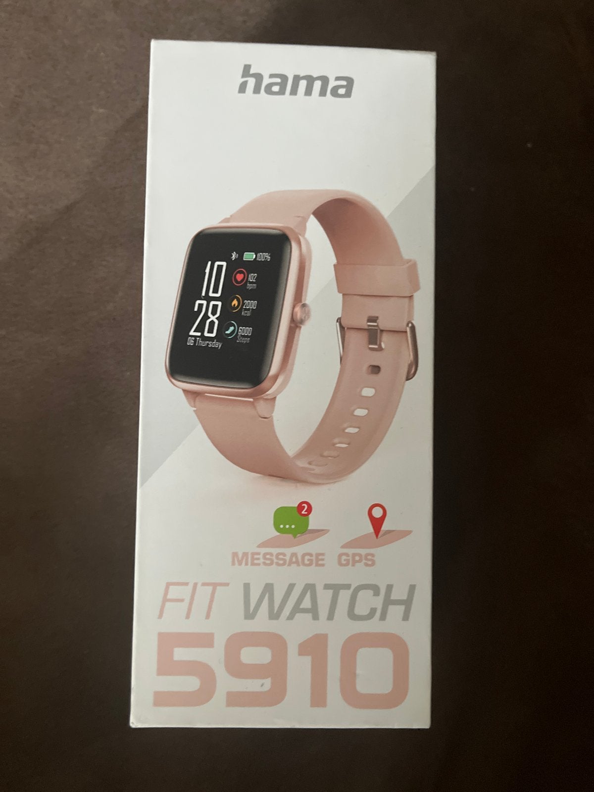 Hama Fit Watch 5910 - Nieuw in doos, Nieuw, Ophalen of Verzenden, GPS, Android