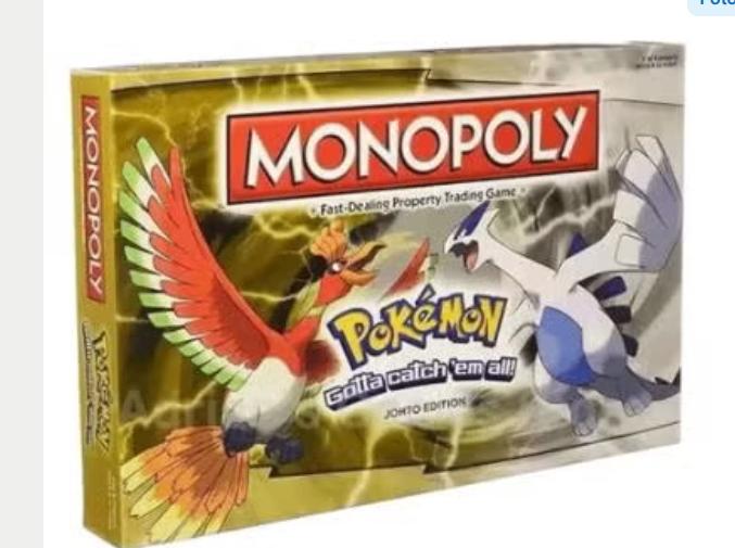 Monopoly Pokemon - Johto Edition (Engels)
