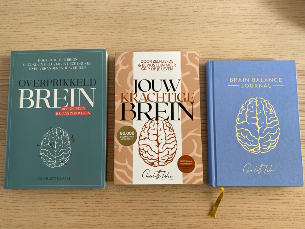 Charlotte Labee Boeken Set: Overprikkeld Brein, Jouw Krachti, Ophalen of Verzenden, Zo goed als nieuw, Overige onderwerpen