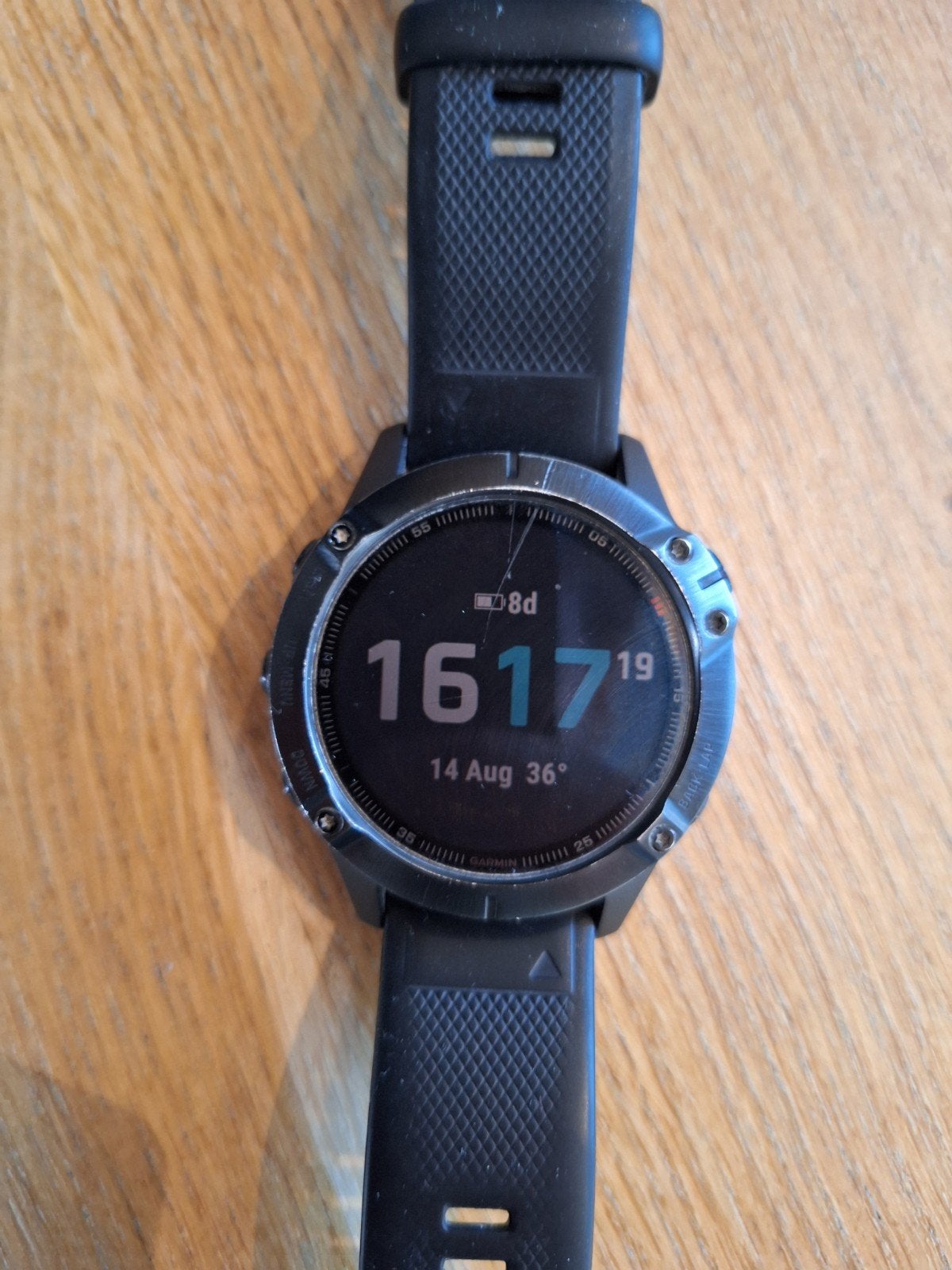 Garmin Fenix 6 Pro - Gebruikt, Sieraden, Tassen en Uiterlijk, Sporthorloges, Gebruikt, Zwart, Garmin, Ophalen of Verzenden