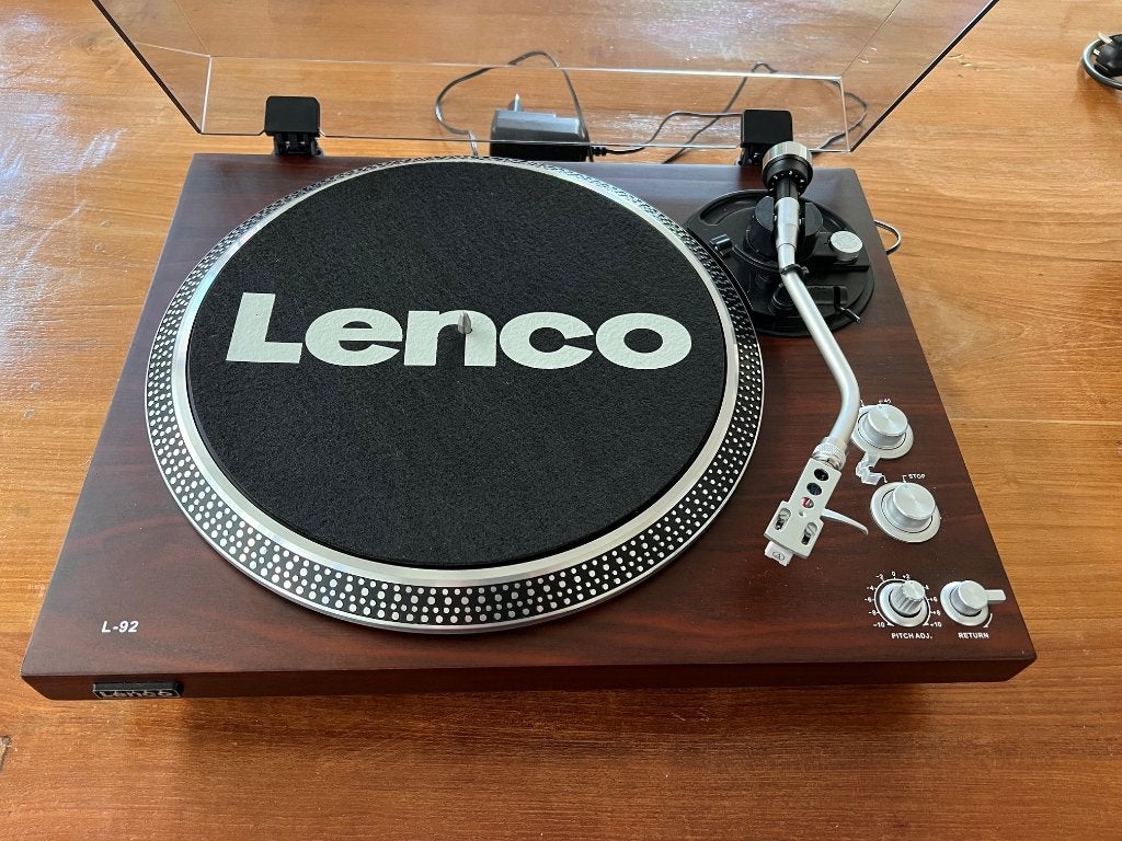draaitafel LENCO-L92, Overige merken, Automatisch, Ophalen of Verzenden, Zo goed als nieuw