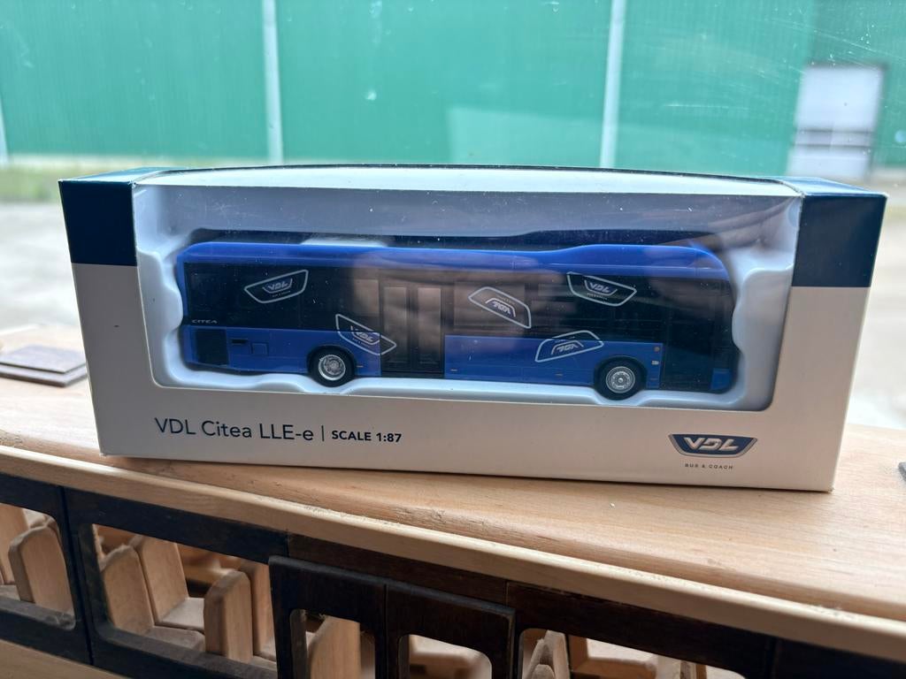 VDL Citea LLE-e Demo Bus Schaal 1:87 Nieuw in Doos, Ophalen of Verzenden, Nieuw, Bus of Vrachtwagen, Overige merken