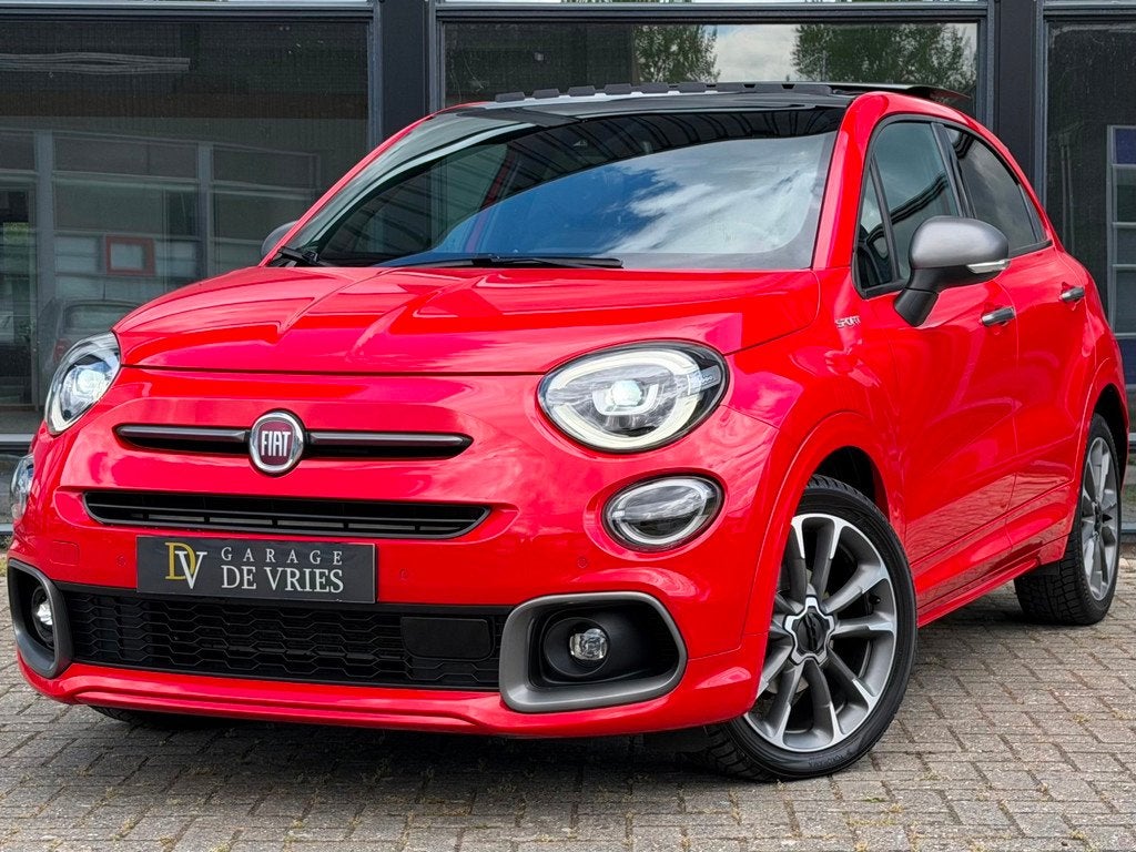 Fiat 500 X 1.0 GSE Sport Full Option Panoramadak Camera Gara, Auto's, Fiat, Voorwielaandrijving, 15 km/l, Gebruikt, 1295 kg