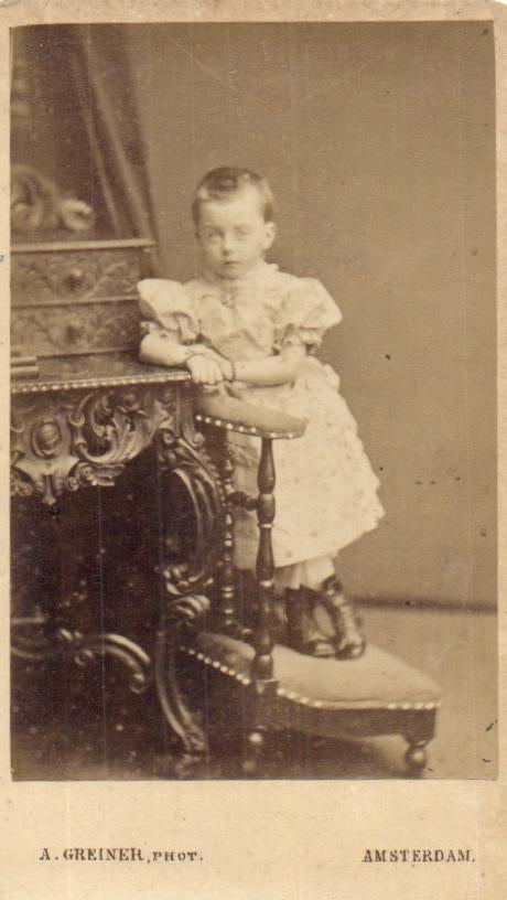 CDV - A.Greiner - Nieuwendijk - Amsterdam, Gebruikt, Verzenden, Foto, Klederdracht