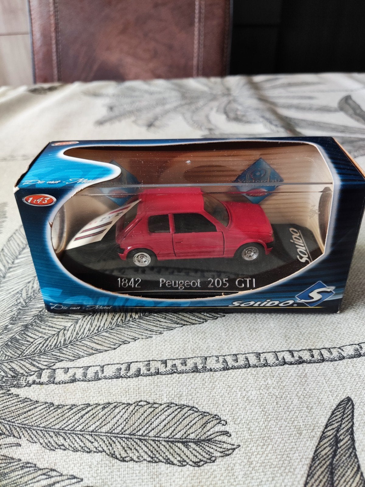 Solido Peugeot 205 GTI 1:43 schaalmodel, Ophalen of Verzenden, Nieuw, Auto, Solido