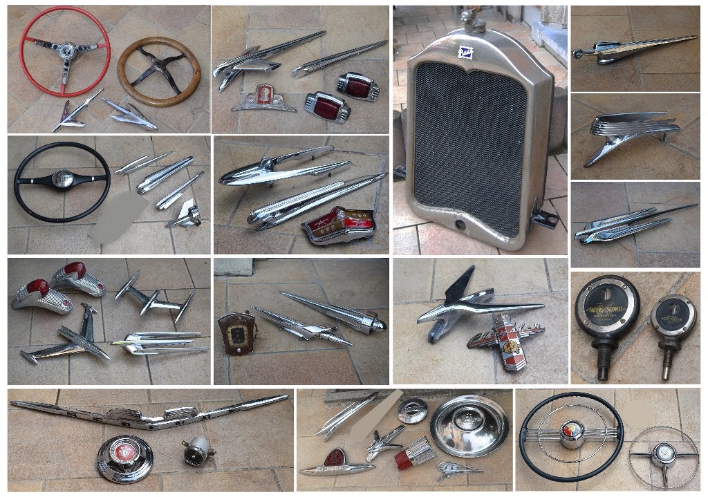 Lot 43 onderdelen amerikaanse oldtimer, Ophalen, Gebruikt, Auto's
