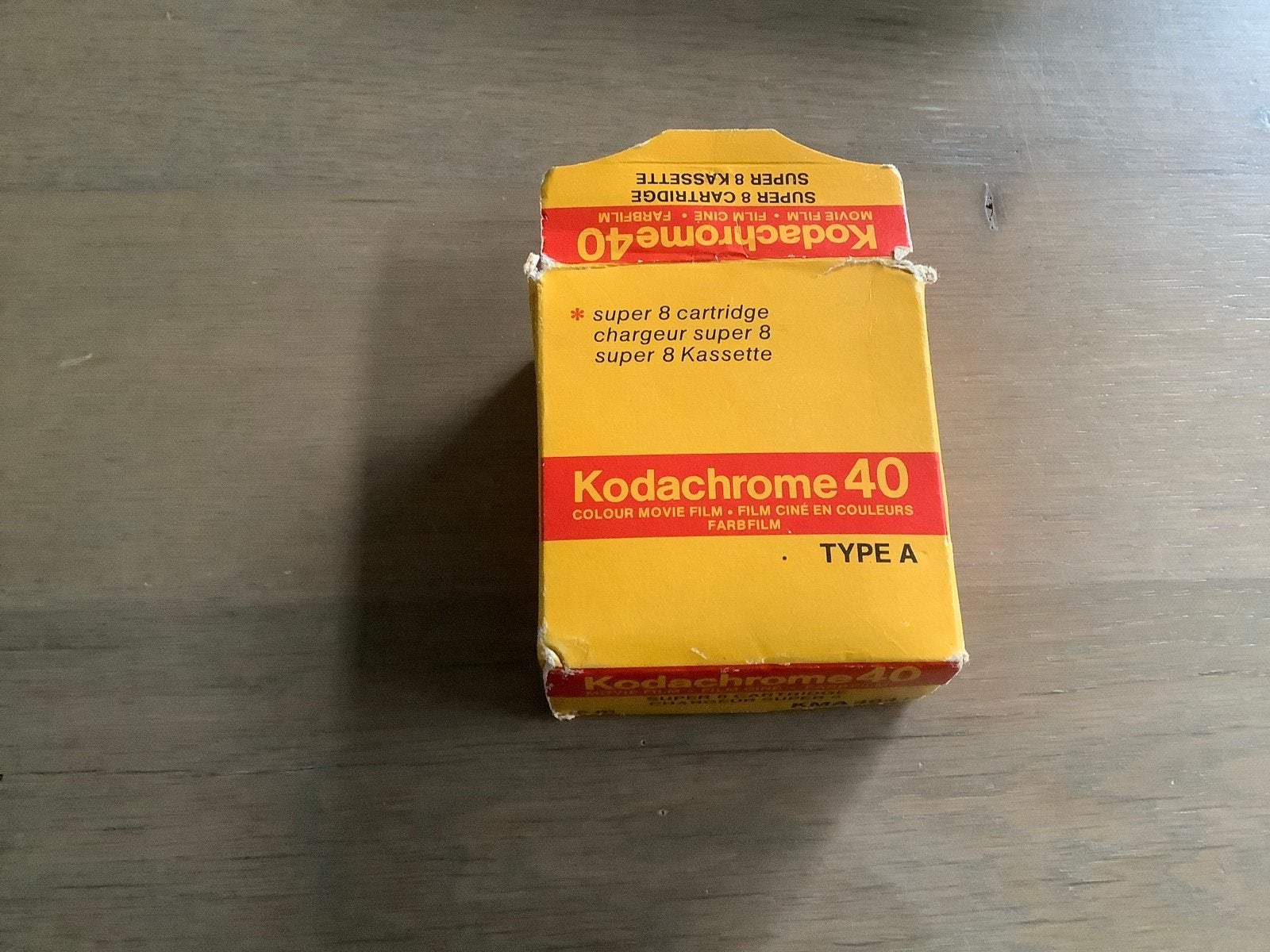 Vintage Kodak Kodachrome 40 Super 8 Film Type A. Verpakt., Ophalen of Verzenden, 8mm film