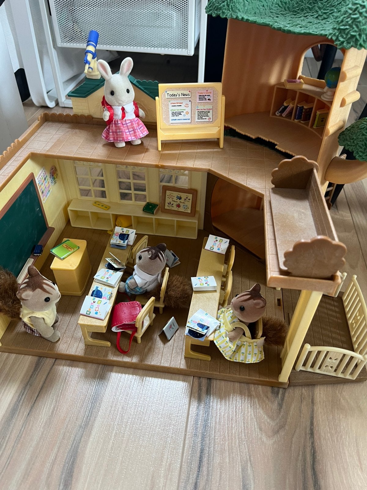 Sylvanian  Families Country school, Kinderen en Baby's, Ophalen of Verzenden, Zo goed als nieuw, Poppenhuis