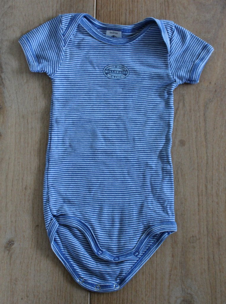 3 Rompers van Petit Bateau 6m / 67 cm, Nacht- of Onderkleding, Gebruikt, Ophalen of Verzenden, Petit Bateau