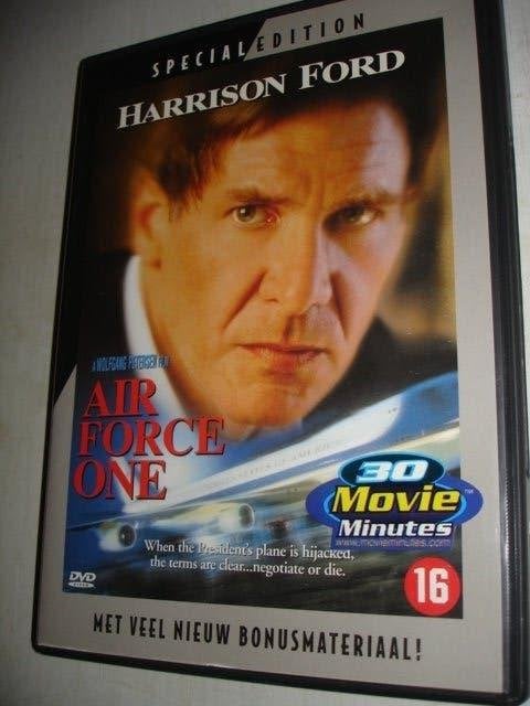 Air Force One- Harrison Ford- Special Editon- 1997- (NIEUW), Verzenden, Alle leeftijden, Drama, 1940 tot 1960